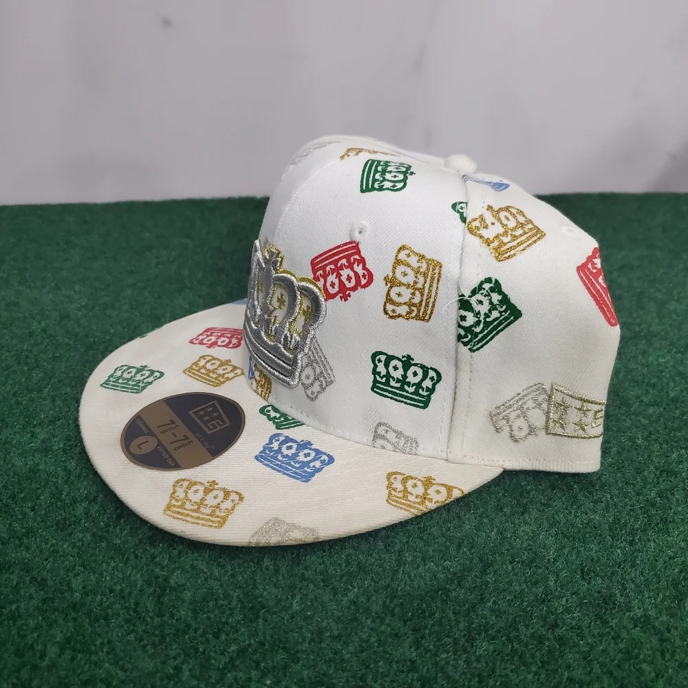 E Flag King Hat Cap Size Large - Picture 3 of 7